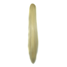 Iron Sheet Long Straight Ponytail Bleach Blonde(613#) 1 Piece
